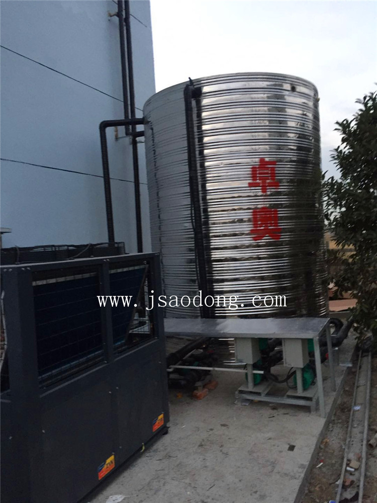 揚州晶櫻光電宿舍樓熱水系統