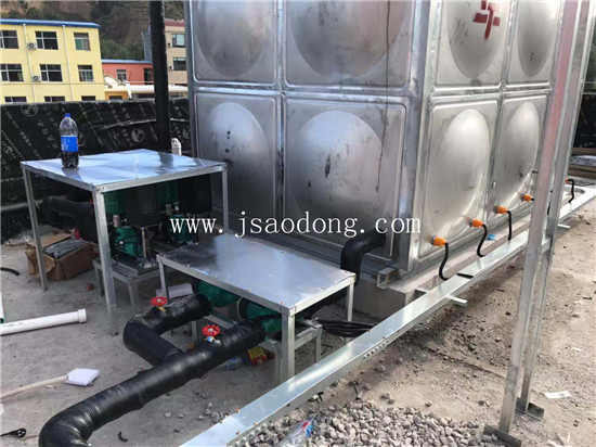 山西臨汾大寧縣幸福小學太陽能熱水系統